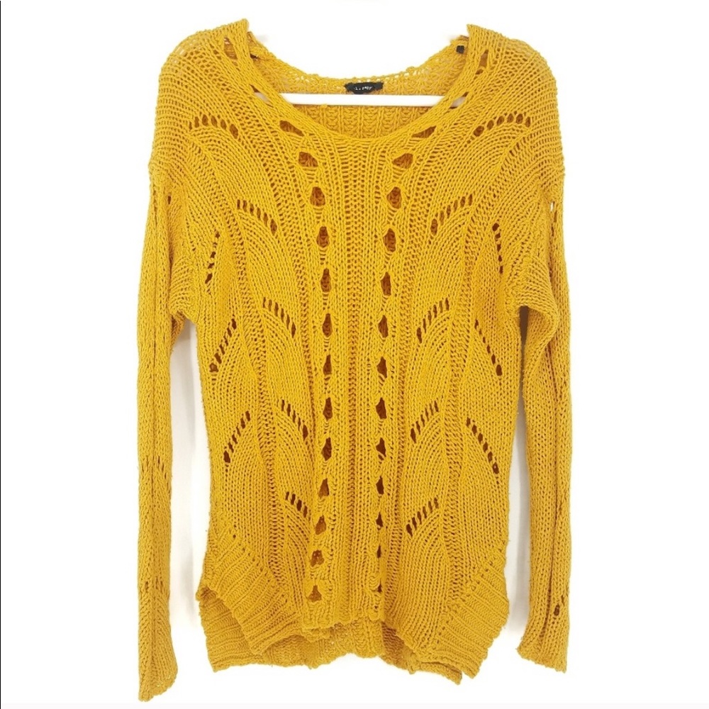Blu Pepper Mustard Yellow Sweater